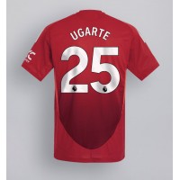 Camiseta Manchester United Manuel Ugarte #25 Primera Equipación Replica 2024-25 mangas cortas